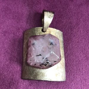 Delphine Nardin -Copper and Lusite Pendant